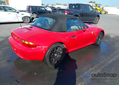 1997 BMW Z3 2.8L Roadster z USA, uszkodzony, nr VIN 4USCJ3326VLC08959